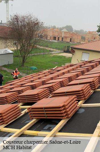 Couvreur charpentier 71 Saône-et-Loire MCH Habitat