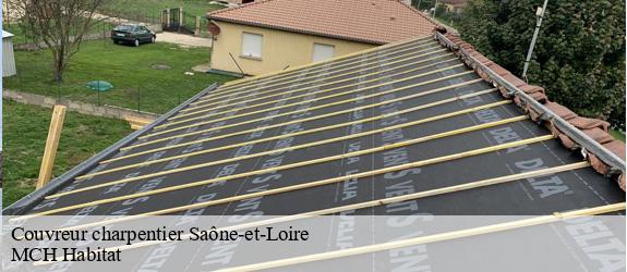 Couvreur charpentier 71 Saône-et-Loire MCH Habitat