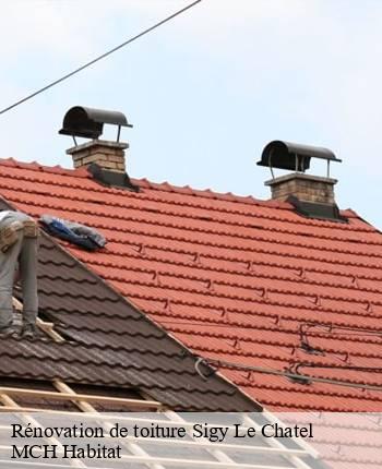 Rénovation de toiture  sigy-le-chatel-71250 MCH Habitat