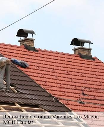 Rénovation de toiture  varennes-les-macon-71000 MCH Habitat