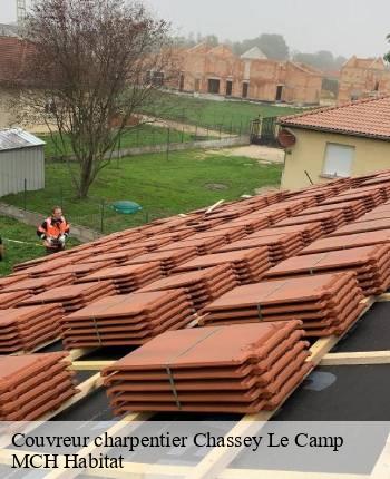 Couvreur charpentier  chassey-le-camp-71150 MCH Habitat