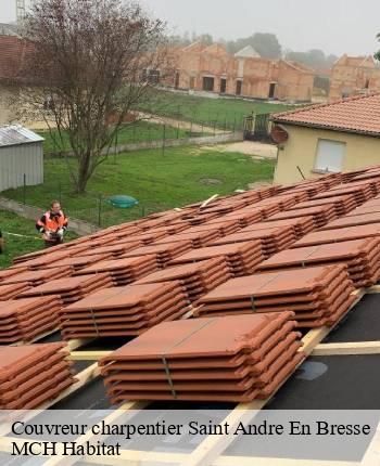 Couvreur charpentier  saint-andre-en-bresse-71440 MCH Habitat