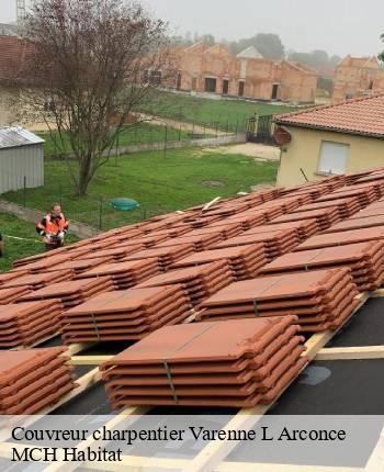 Couvreur charpentier  varenne-l-arconce-71110 MCH Habitat